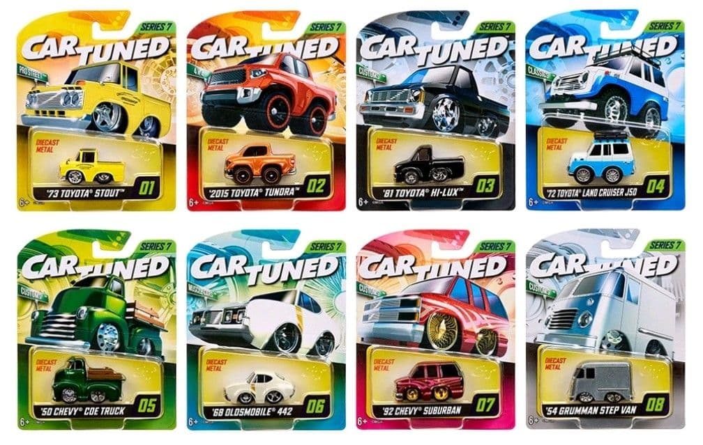 ★ 「在庫ラスト」「日本未入荷」 CAR TUNED シリーズ7 8台セット ★