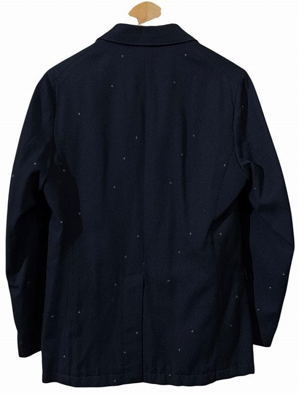 美品 ブルーブルージャパン スタリーナイト ウール 3ピース セットアップ 紺