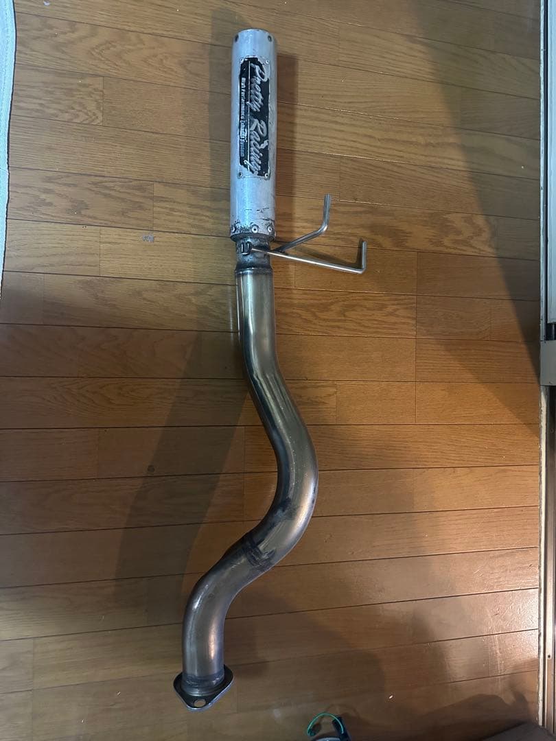 ek シビック ワンオフマフラー