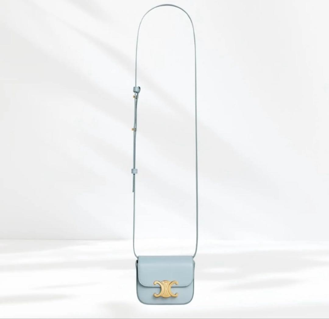 CELINE ミニ クロード カーフスキン ショルダーバッグ