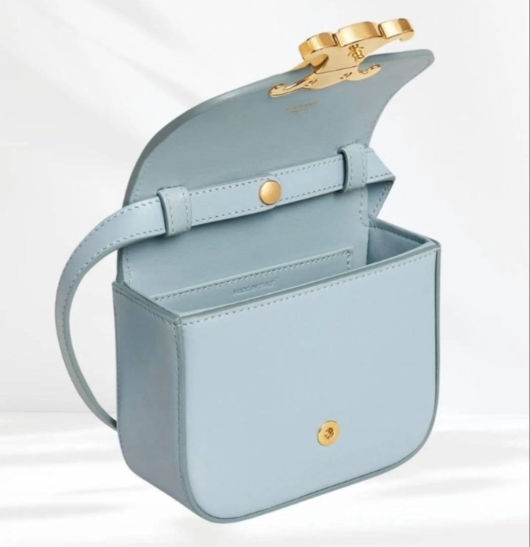 CELINE ミニ クロード カーフスキン ショルダーバッグ