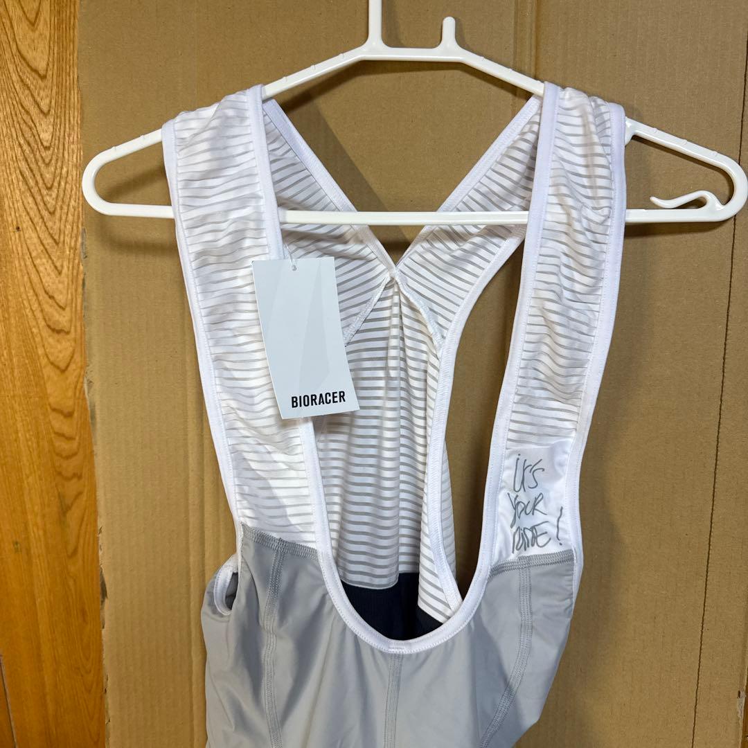 BIORACER ビブタイツ グレー　Lサイズ
