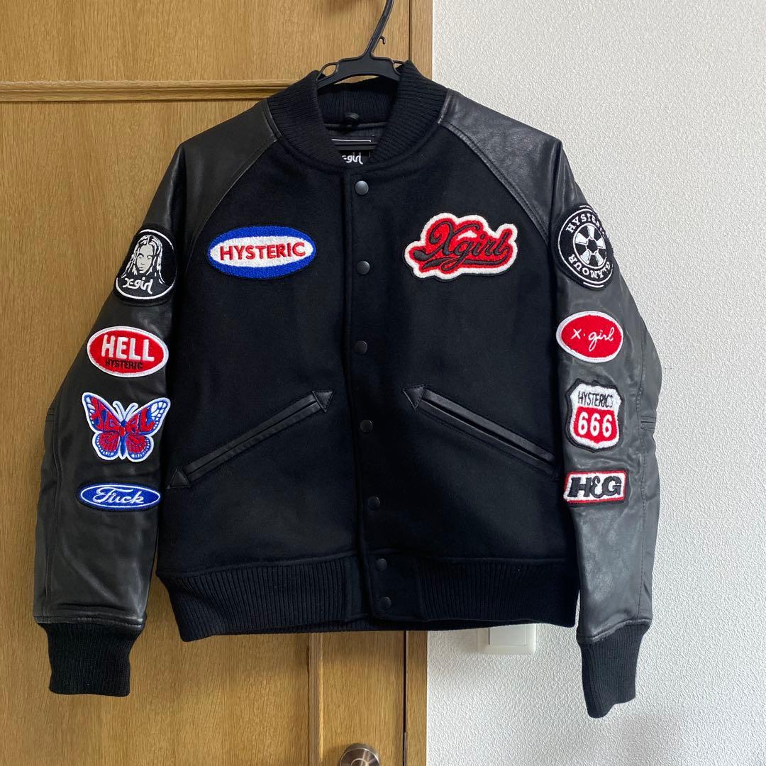 x-girl スタジャン サイズ1 黒