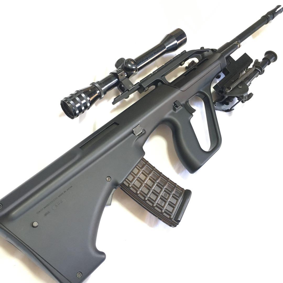 【極美品＆動作快調!】東京マルイ 電動ガン ステアー AUG スナイパーカスタム