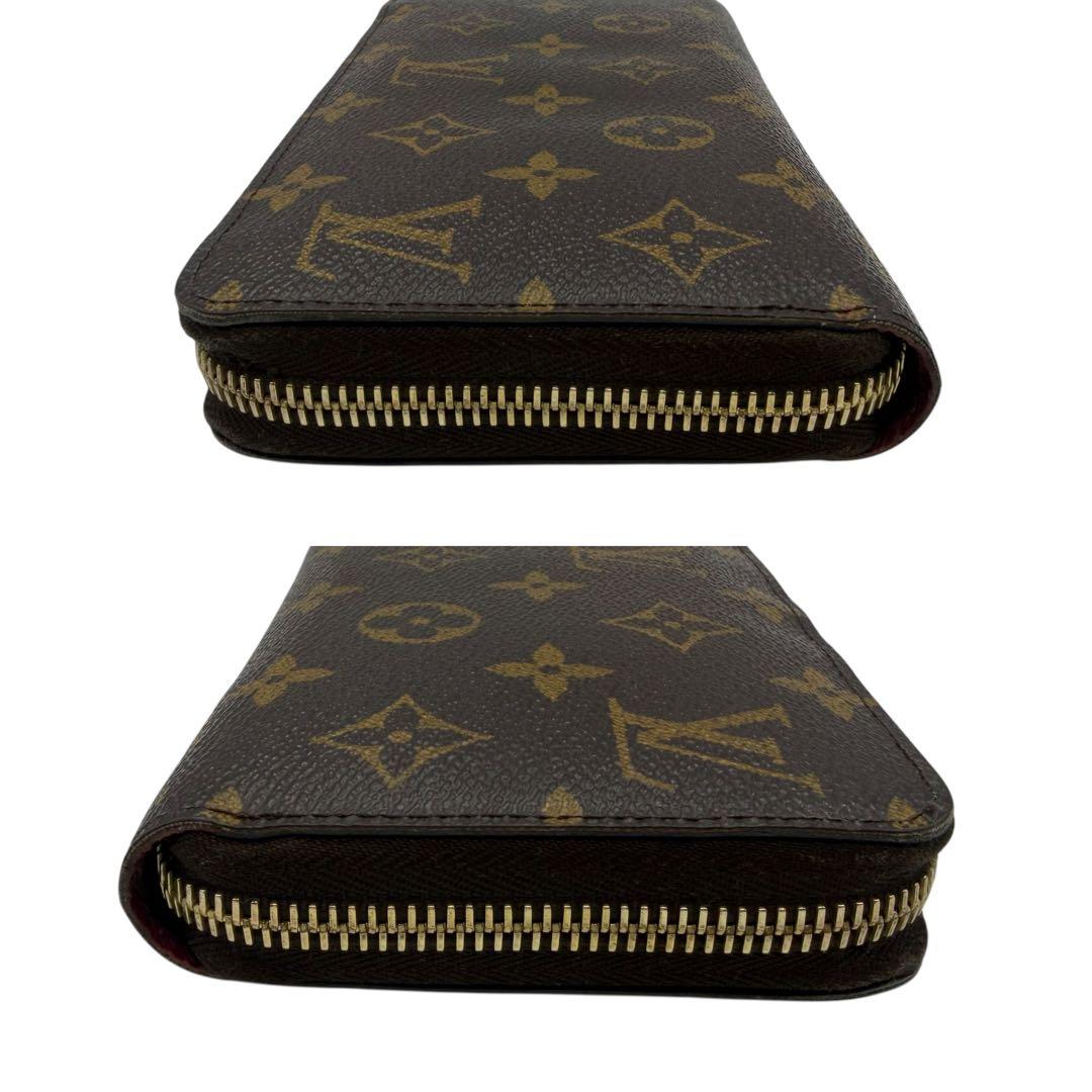 ルイヴィトン　ジッピーウォレット　ラウンドファスナー　フューシャ　ダミエ　長財布