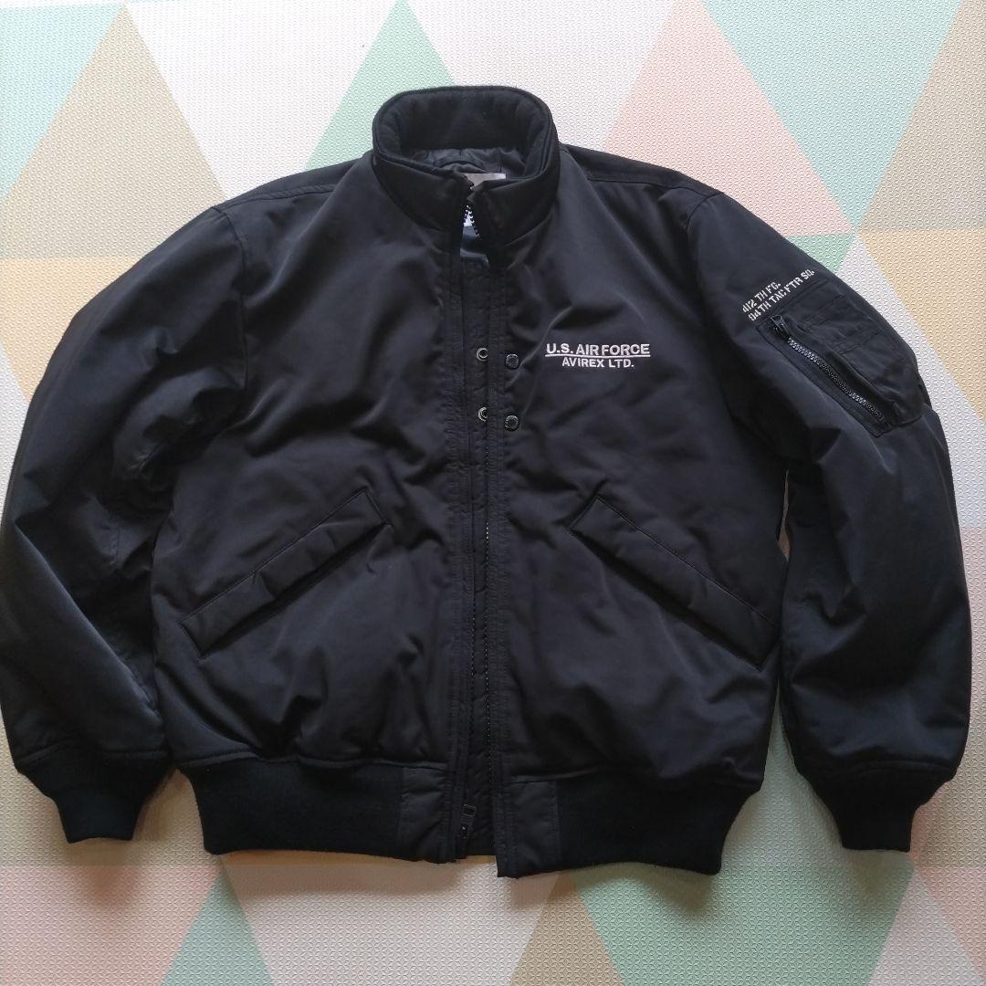 専用！AVIREX MA-1 フライトジャケット ブラック！