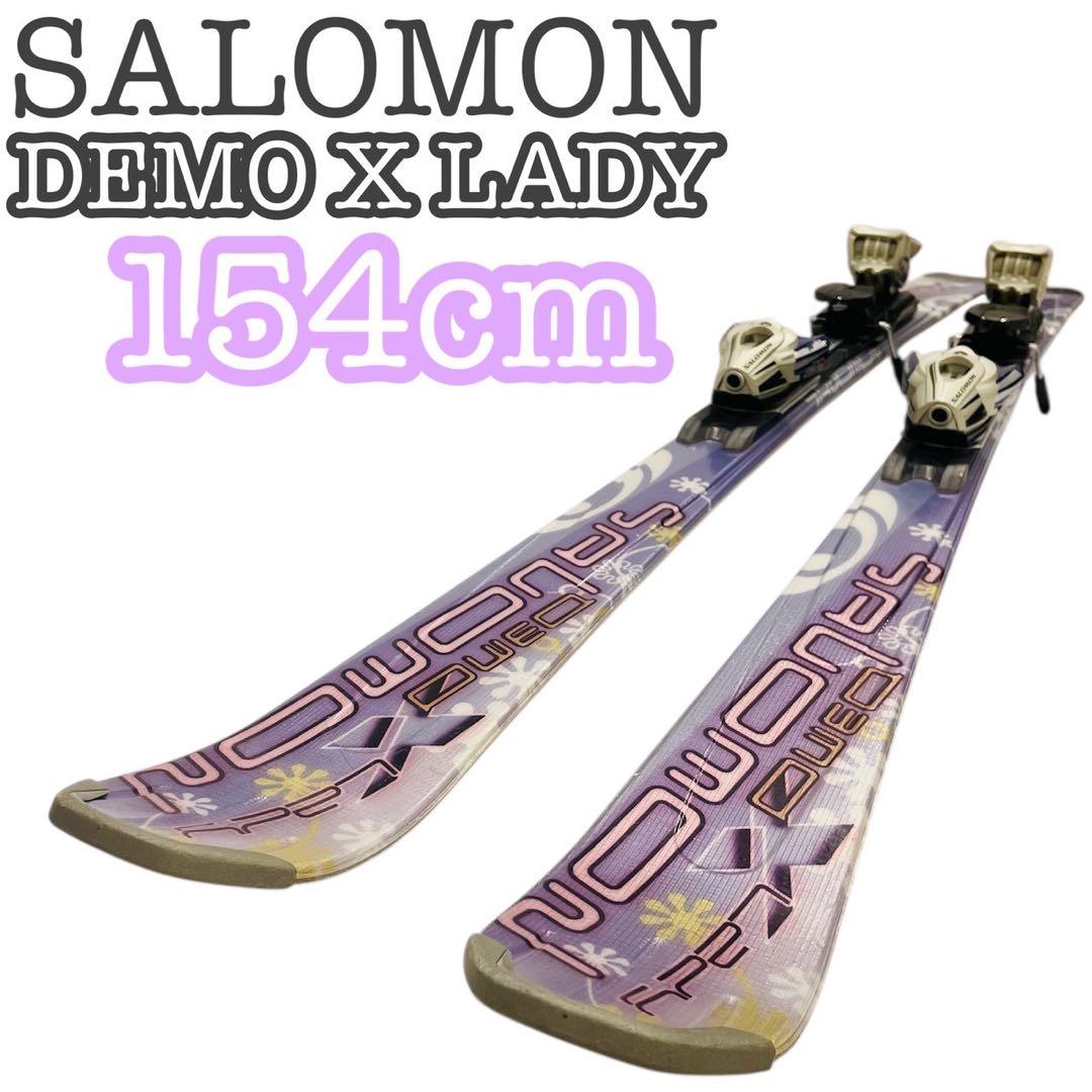 【バインセット】SALOMON サロモン DEMO X Lady 154cm