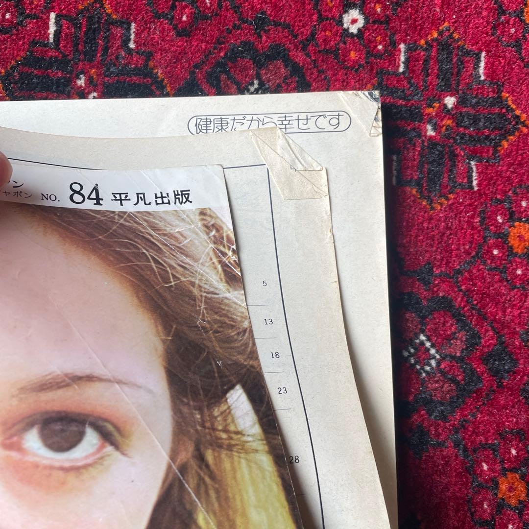 ビンテージ雑誌　an・an no.84