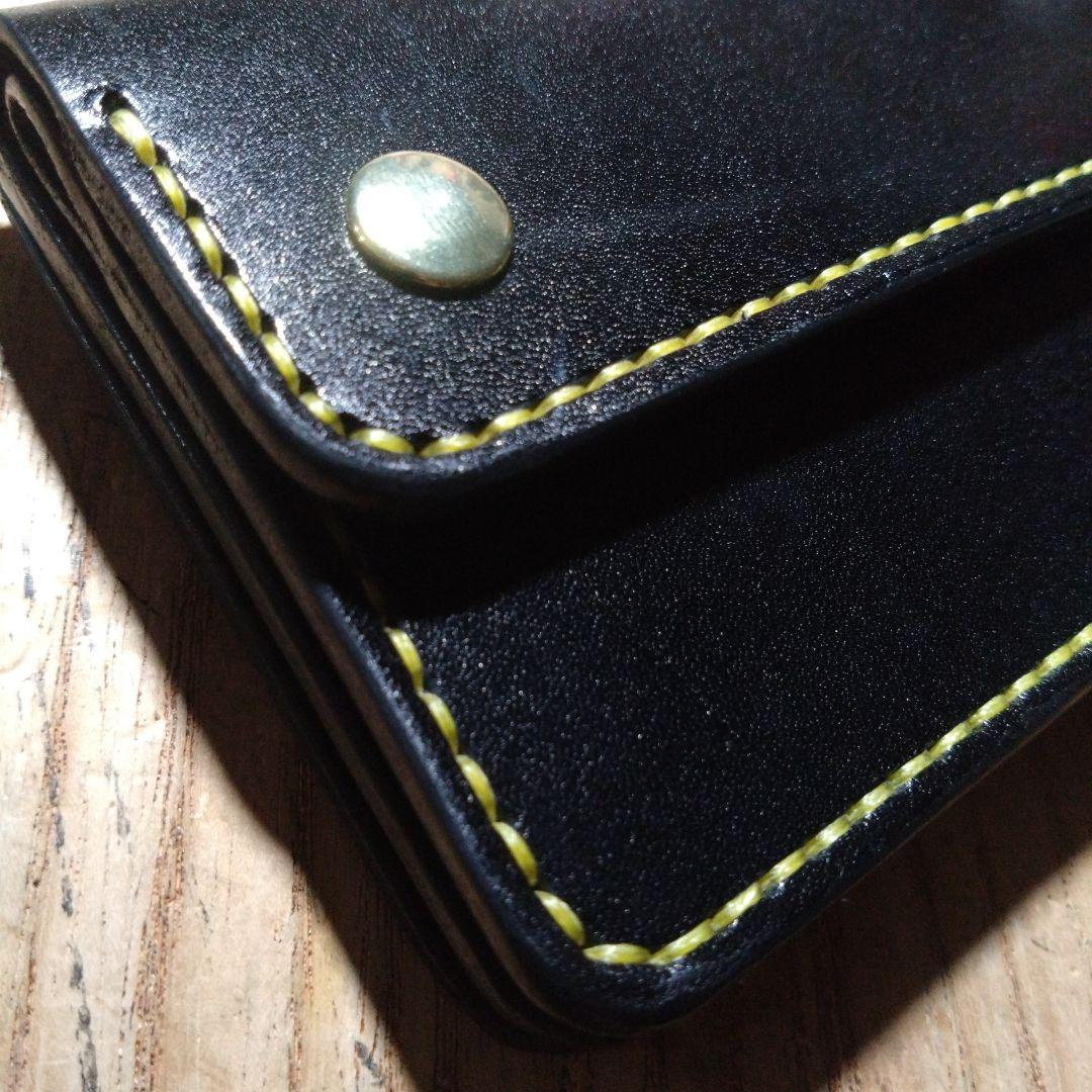 小判カン追加　ミドル　トラッカーウォレット　栃木レザー　ヴォーノアニリン　203