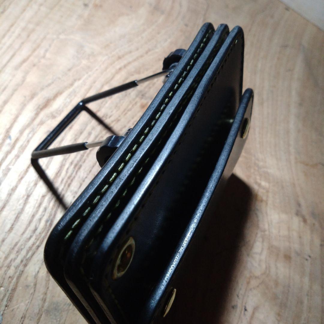 小判カン追加　ミドル　トラッカーウォレット　栃木レザー　ヴォーノアニリン　203