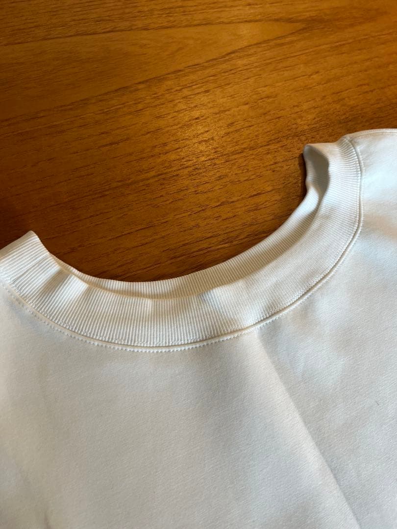 ★をい★GALLARDAGALANTE/ボートネックスウェット/ホワイト