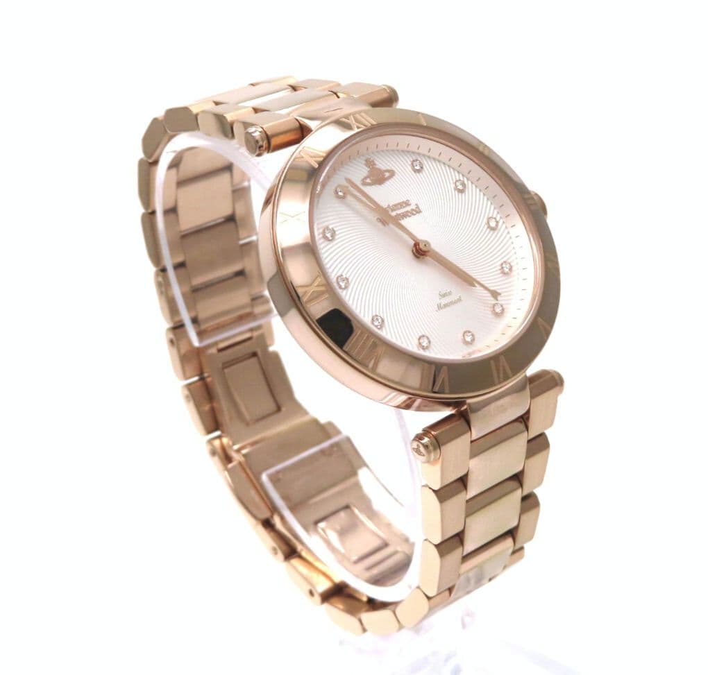 【ヴィヴィアン・ウエストウッド 時計】モンタギュー ローズゴールド ☆極美品☆