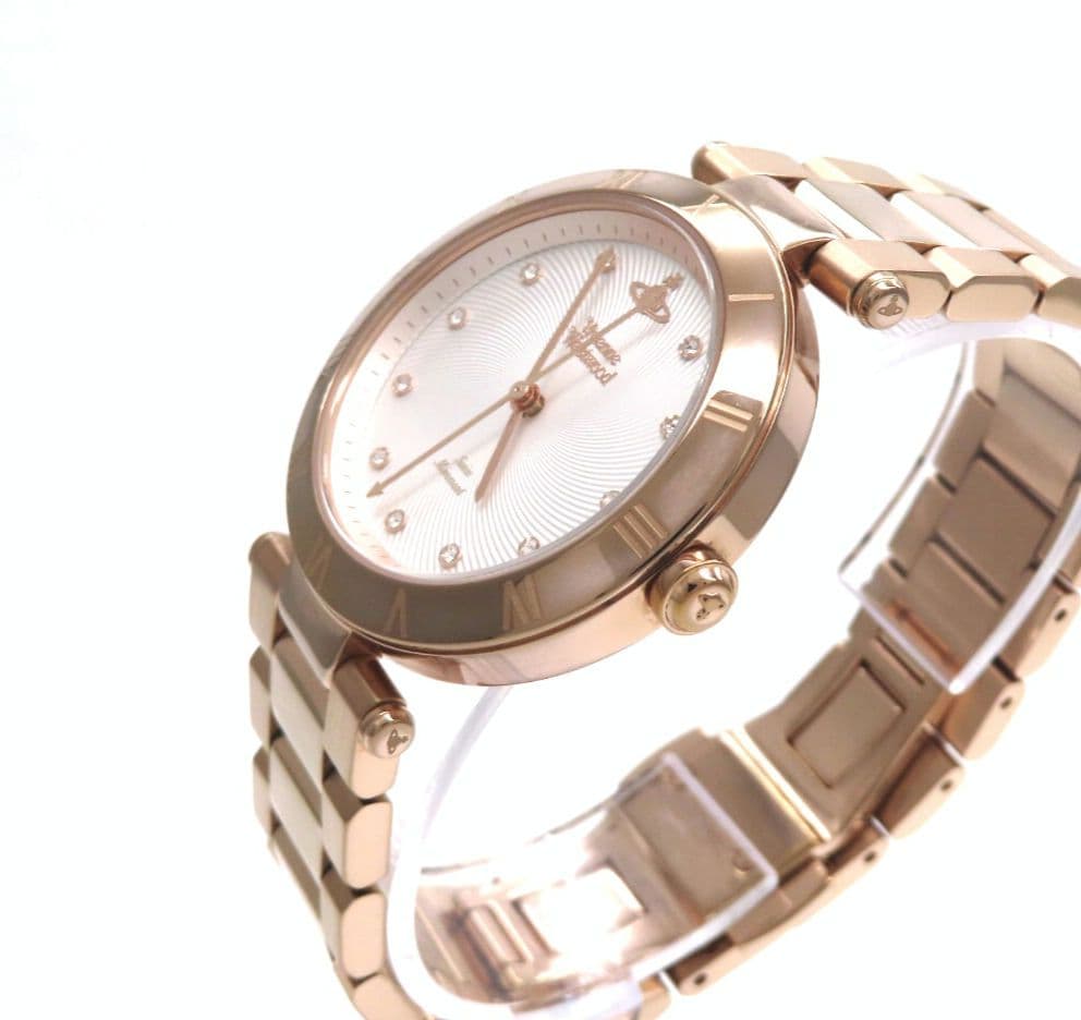 【ヴィヴィアン・ウエストウッド 時計】モンタギュー ローズゴールド ☆極美品☆