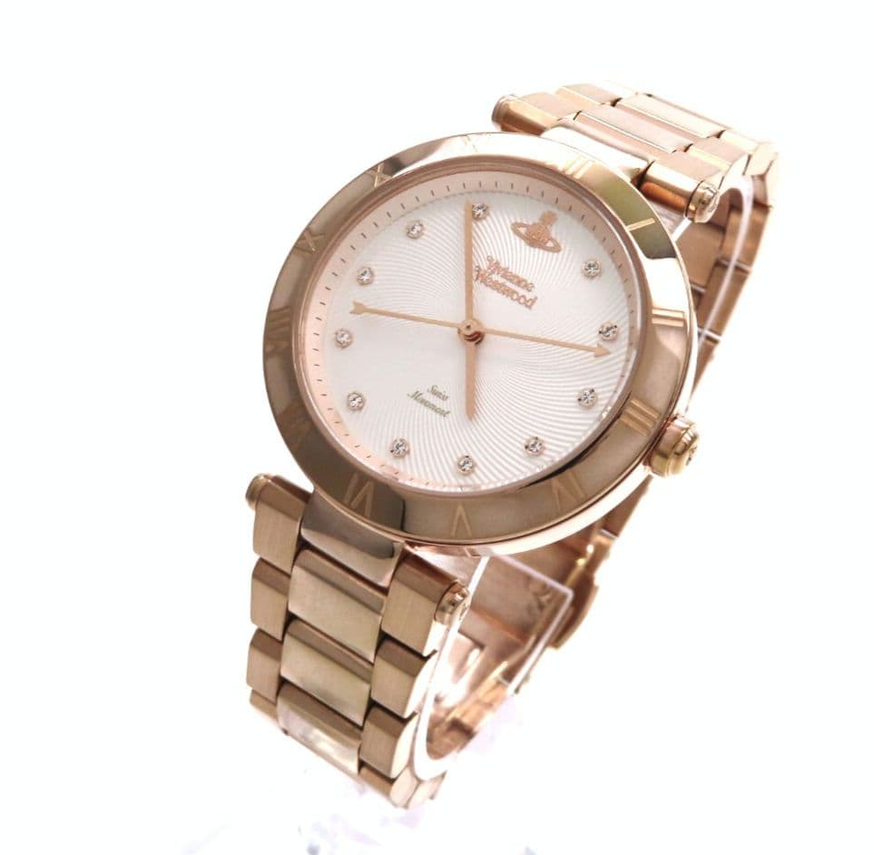 【ヴィヴィアン・ウエストウッド 時計】モンタギュー ローズゴールド ☆極美品☆