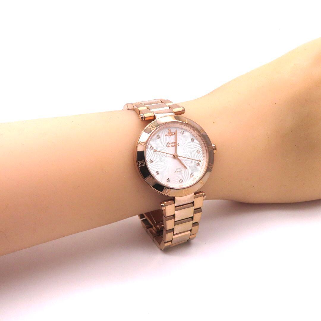 【ヴィヴィアン・ウエストウッド 時計】モンタギュー ローズゴールド ☆極美品☆