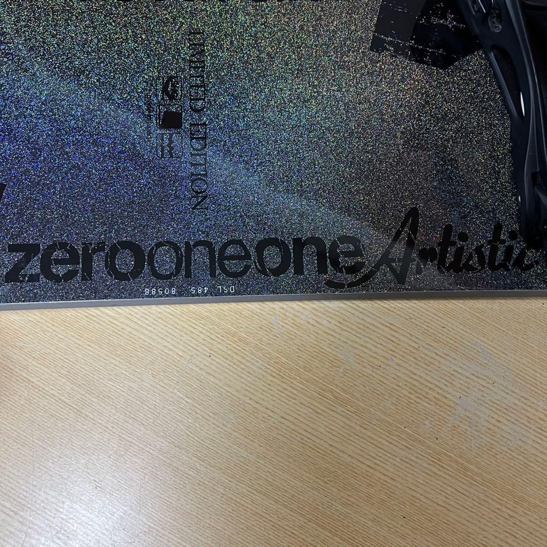 美品　011artistic FLUX メンズスノーボード　3点148cm