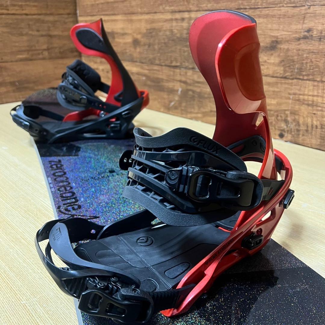 美品　011artistic FLUX メンズスノーボード　3点148cm