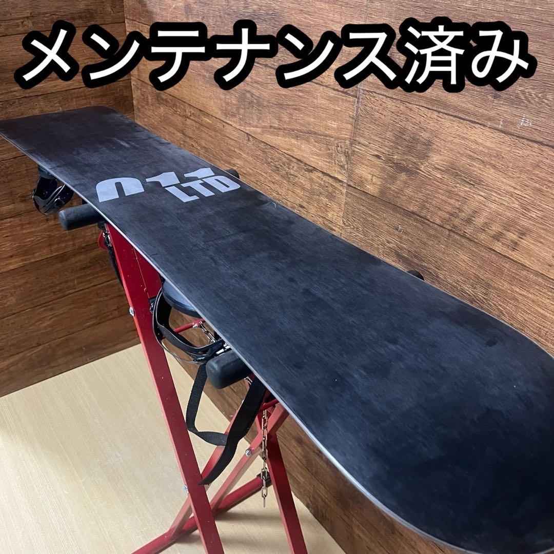 美品　011artistic FLUX メンズスノーボード　3点148cm