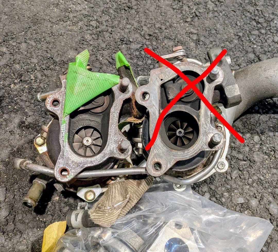 ジムニー　JB23　 タービン