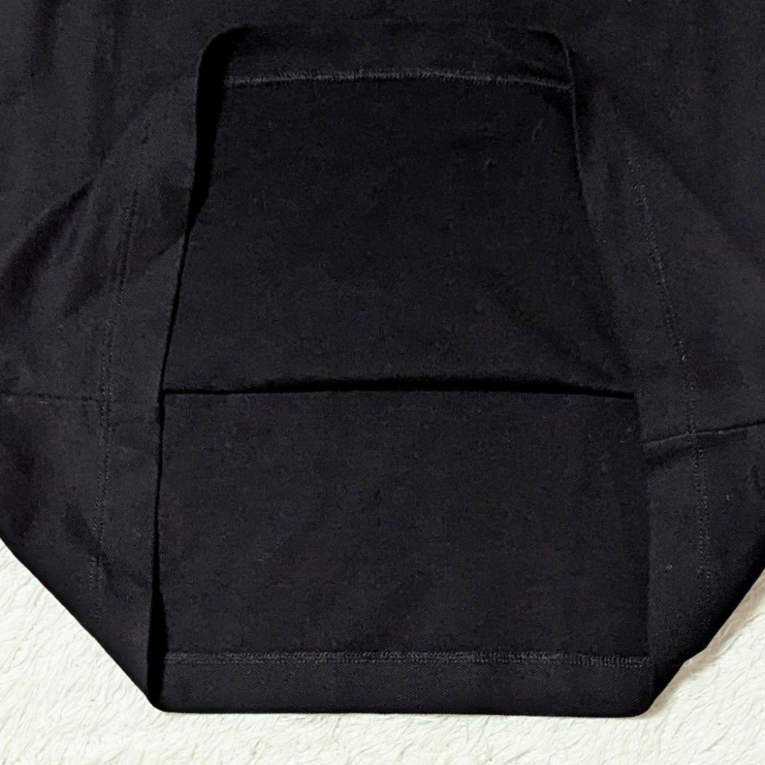 極美品◎2021SS MONCLER ポロシャツ ロゴワッペン 洗える 黒 S