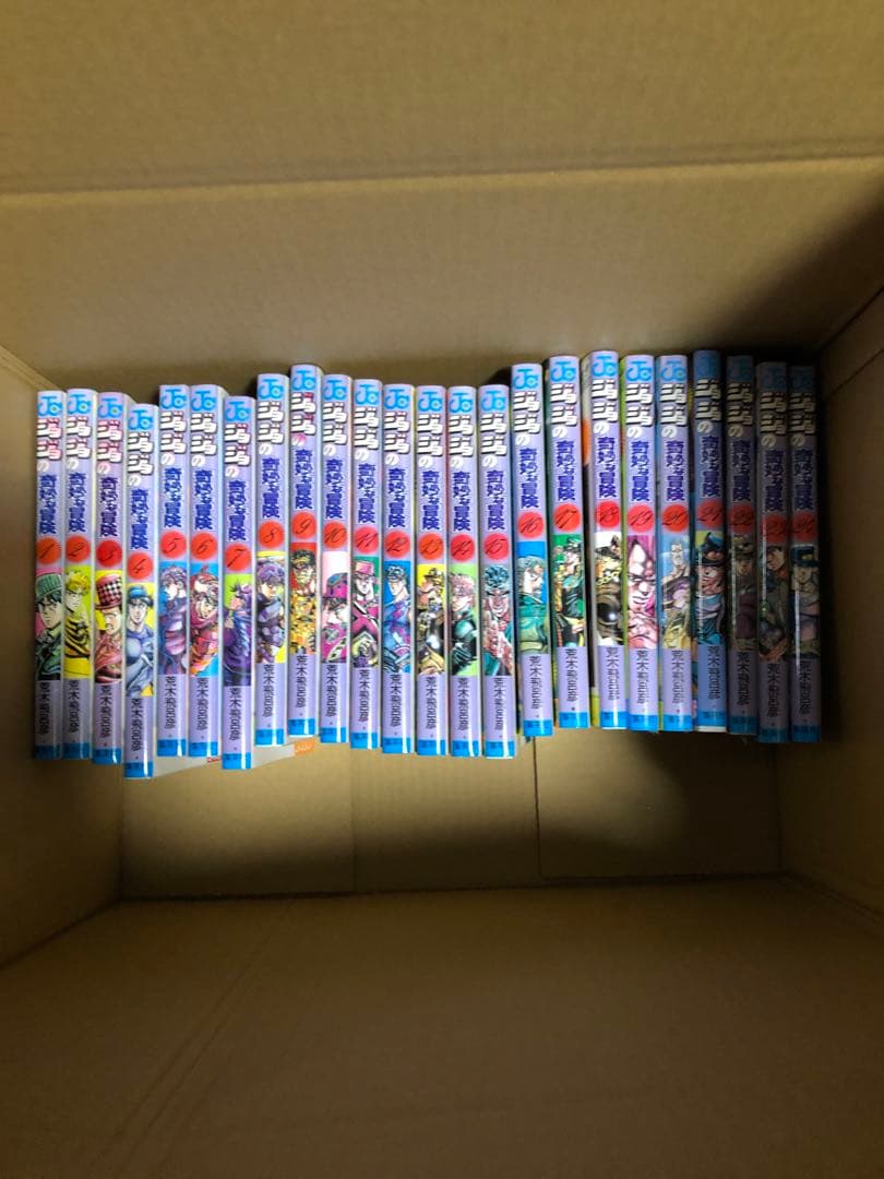 ジョジョの奇妙な冒険　1〜5部全巻セット