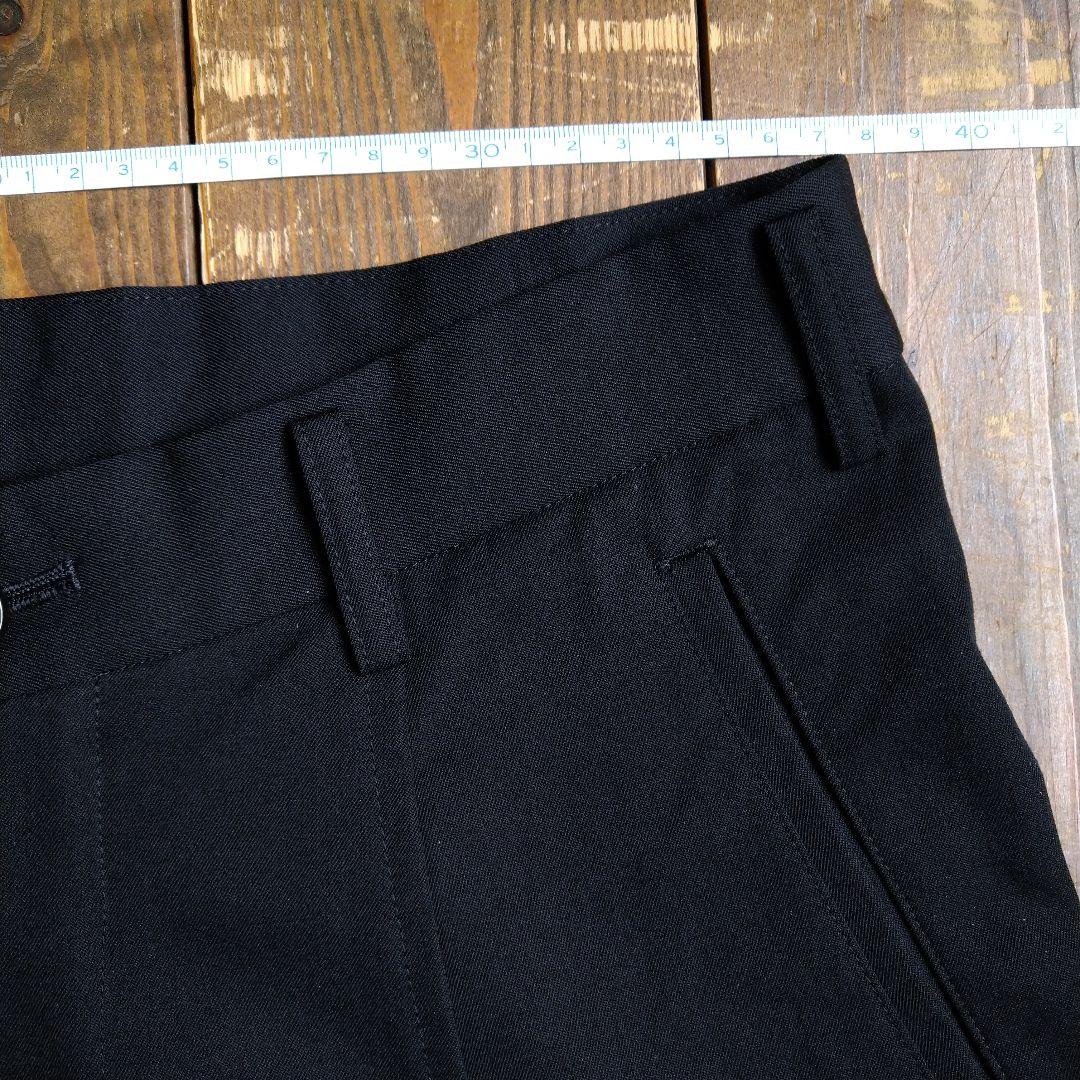 COMME des GARCONS サルエルパンツ ウール ブラック