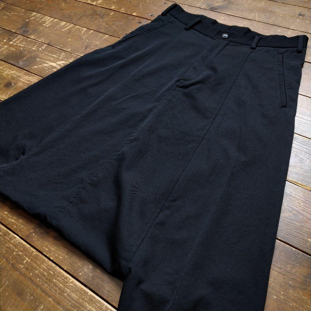 COMME des GARCONS サルエルパンツ ウール ブラック