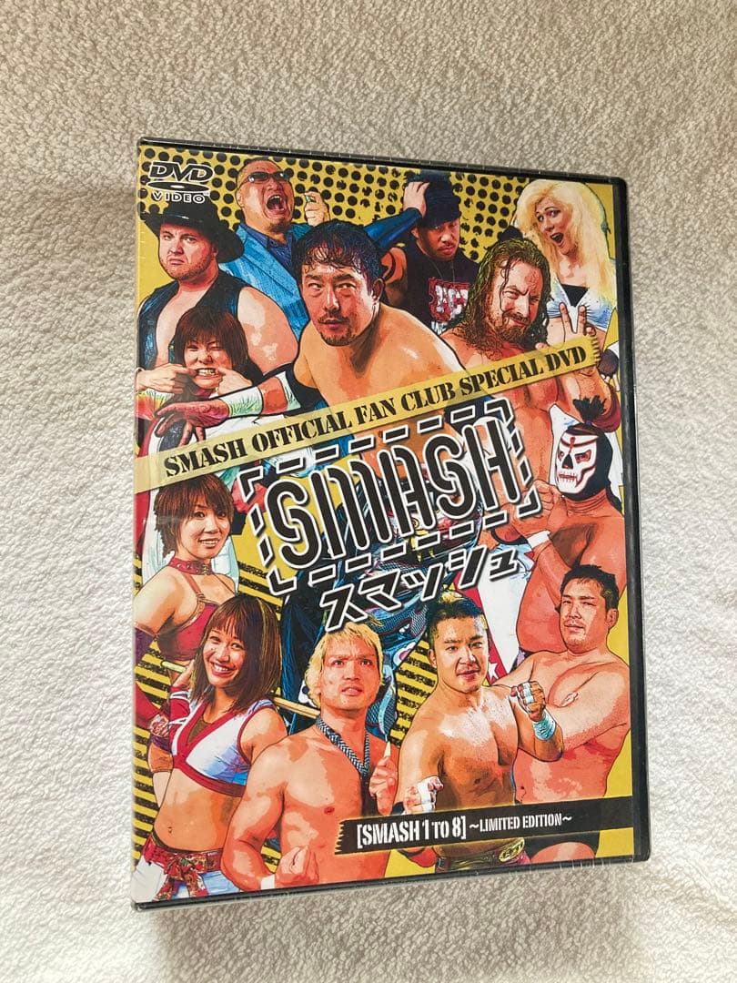 SMASH 非売品 8枚組 DVD TAJIRI 朱里 華名 WWE ASUKA