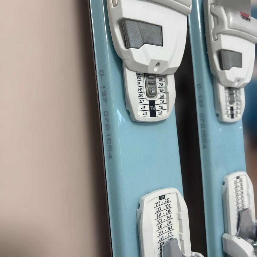 HEAD スキー板 ホワイト ピンク ブルー　スキーセット