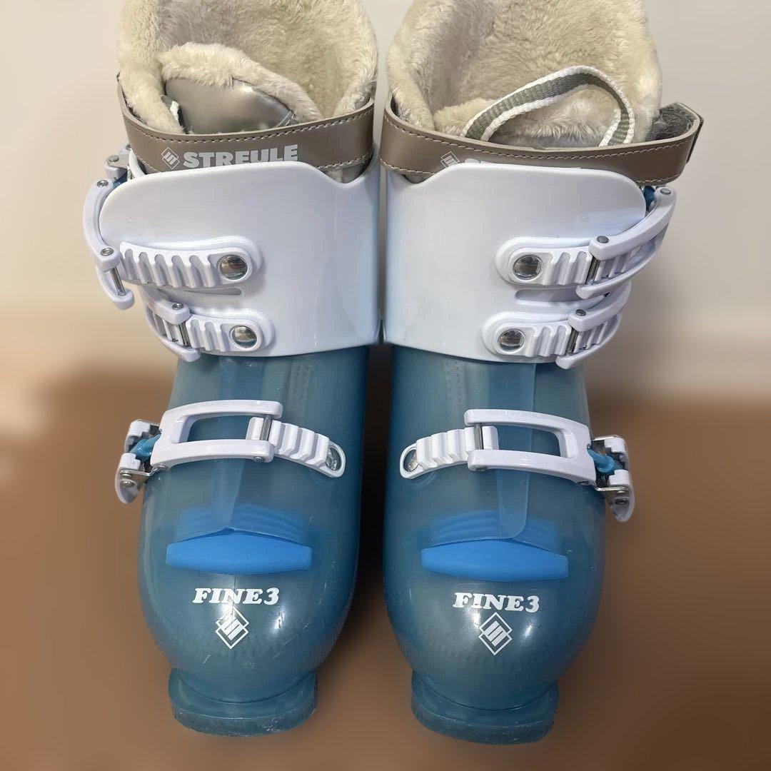 HEAD スキー板 ホワイト ピンク ブルー　スキーセット