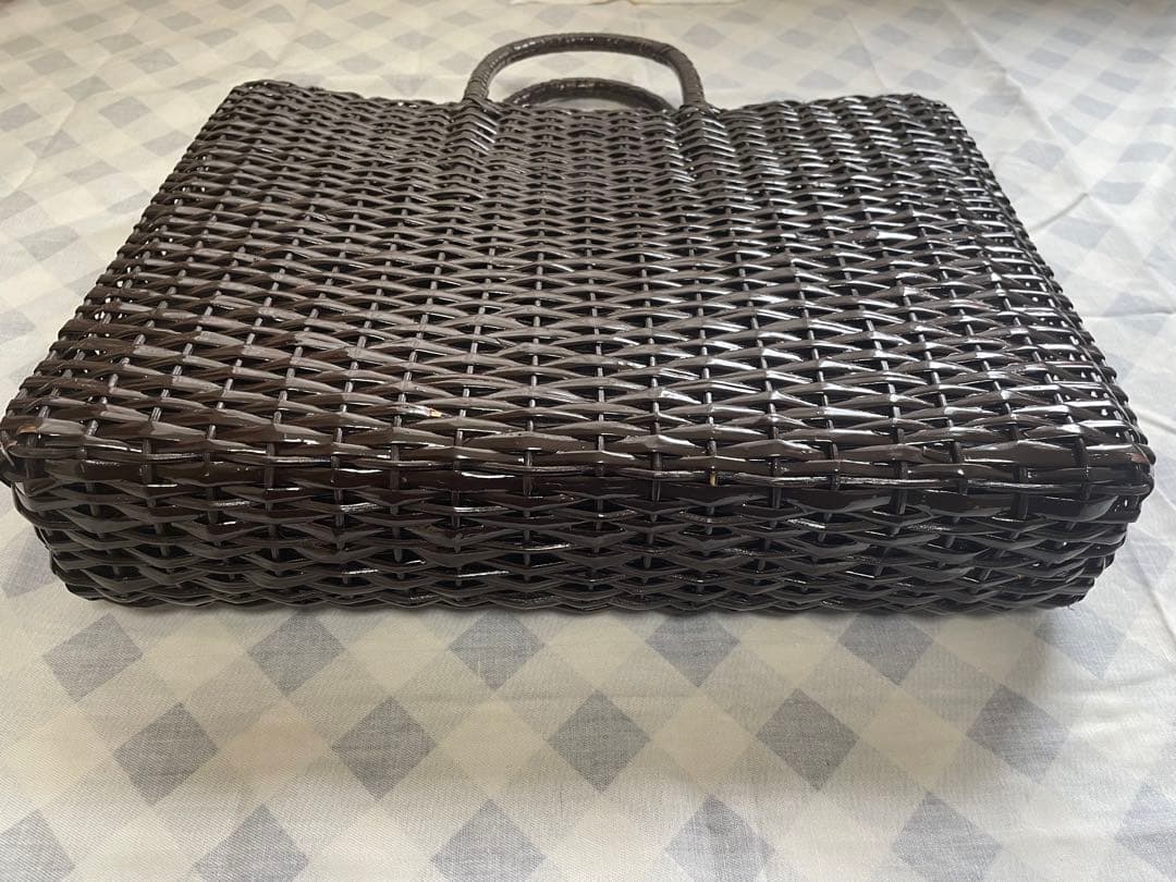 FENDI フェンディ かご トートバッグ ダークブラウン ズッカ柄