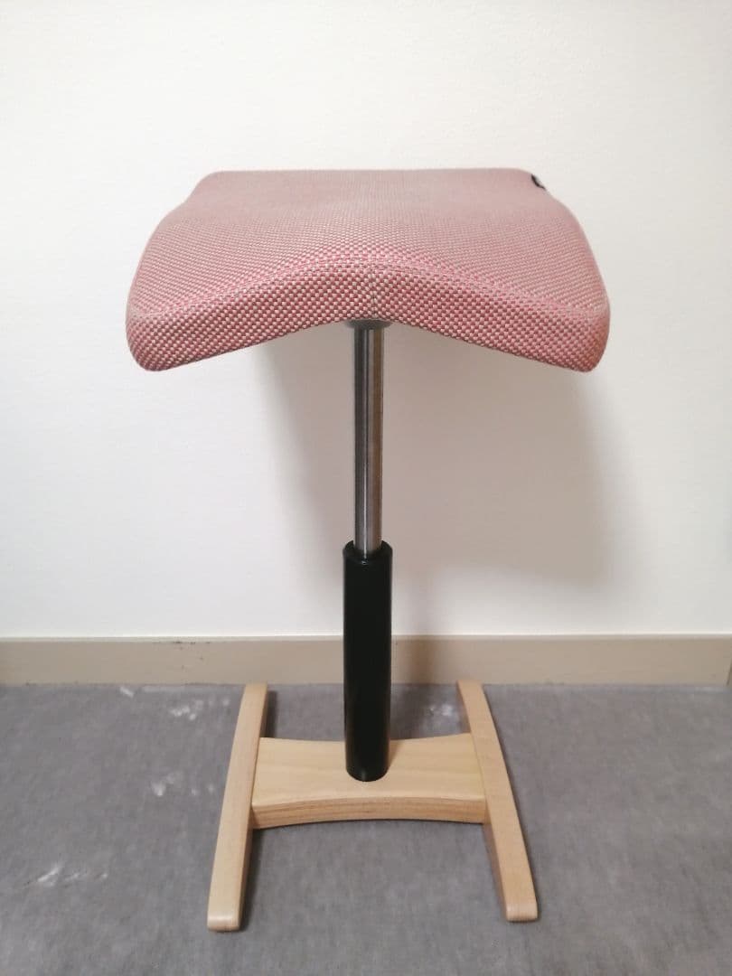 Balans Synergy バランスシナジー スクエアシート 織柄グレーピンク