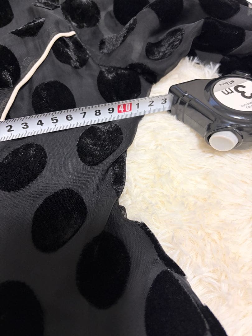 CLANE クラネ　BIG DOT OPAL ONEPIECE ワンピース　XS