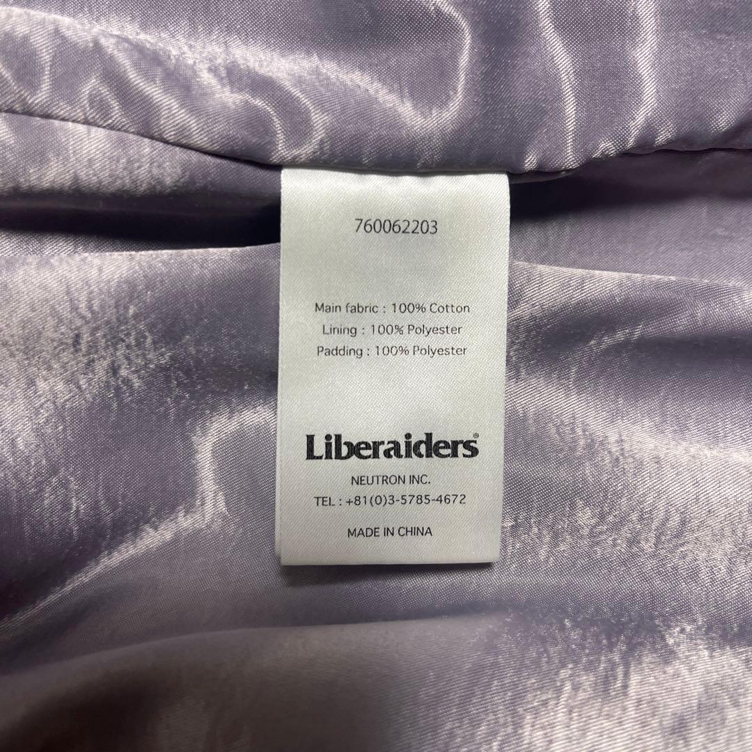 LIBERAIDERS LR DENIM PUFFER JACKET Mサイズ