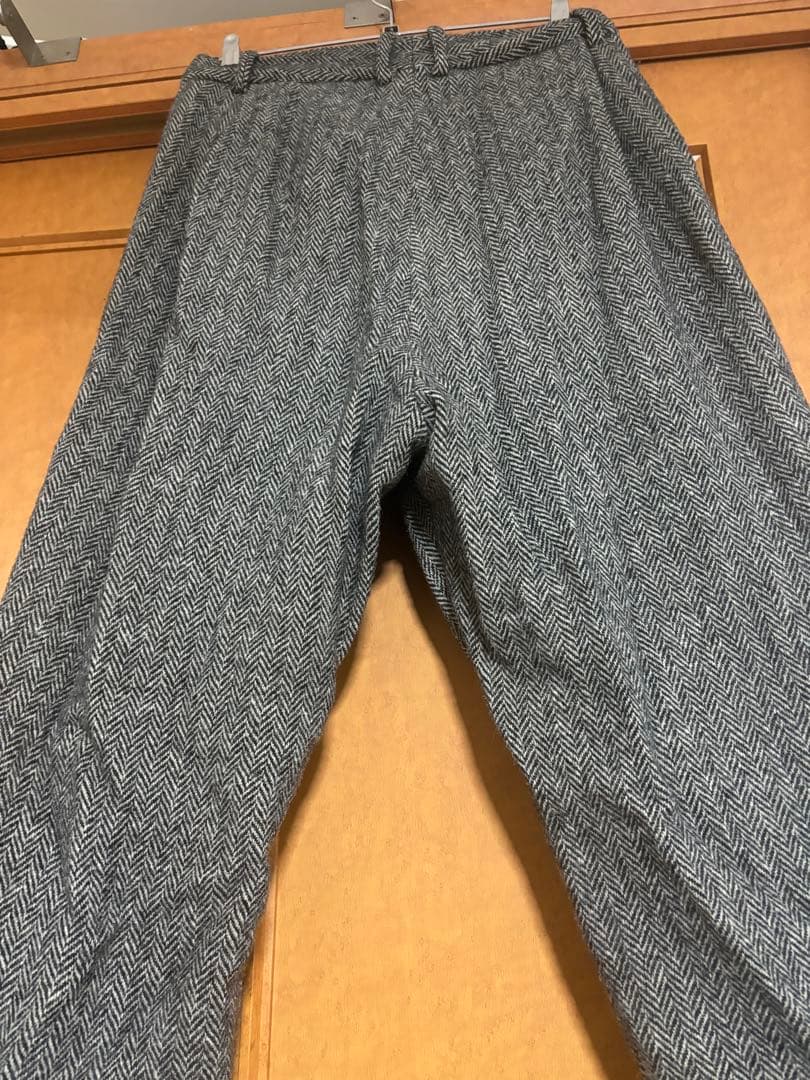 HED MAYNER ヘリンボーン柄 パンツ S