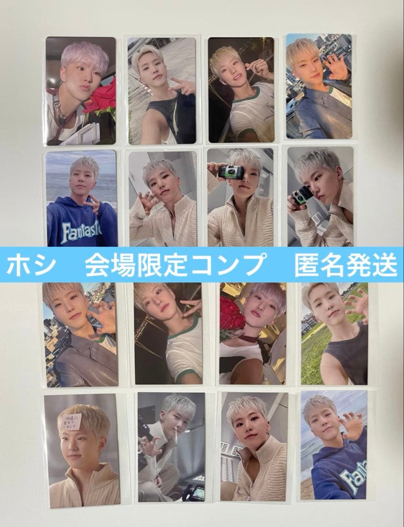 ホシ　会場限定　SEVENTEEN セブチ コンプ 消費期限　STF トレカ