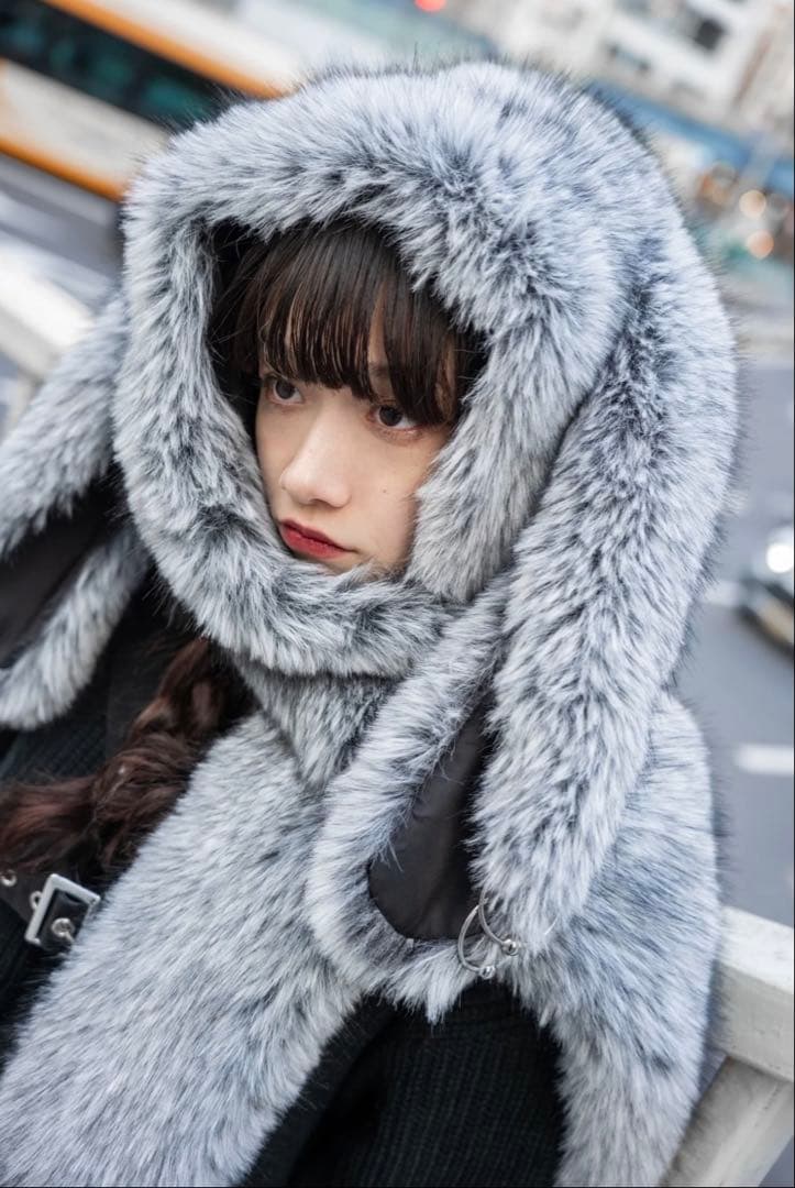 GIBOUS×DEPENDOLL マフラー