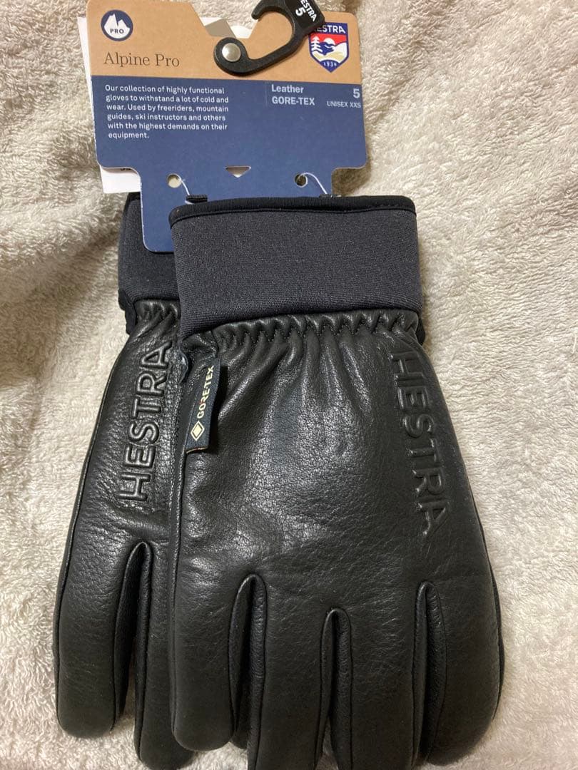 ヘストラ　HESTRA レザーゴアテックス　GORE-TEX ユニセックス　新品