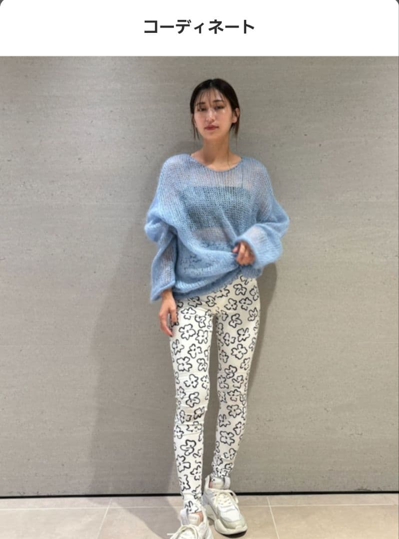 未使用品eco ドローウィングブラトップ ドローウィングレギンスセットサイズ1