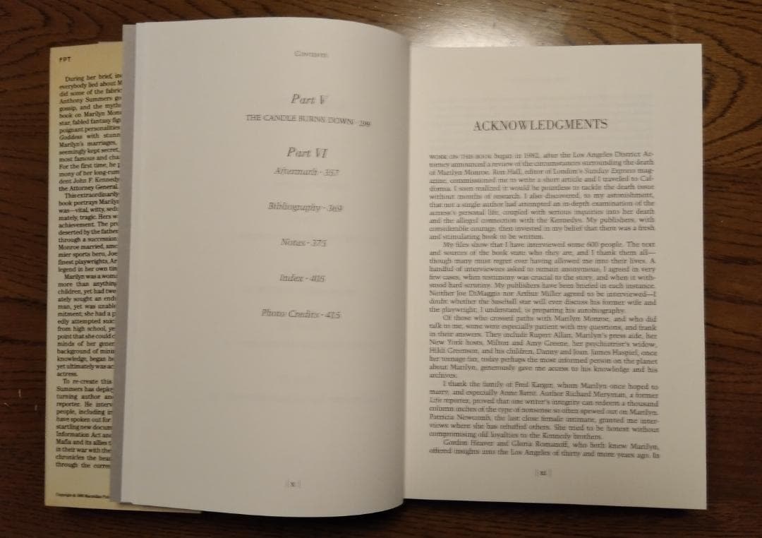 マリリン・モンロー「GODDES」初版