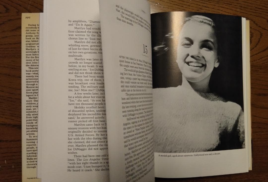 マリリン・モンロー「GODDES」初版