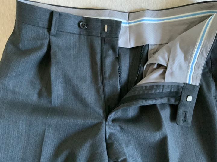 麻布テーラー Azabu Tailor グレー スーツ セットアップ オーダー