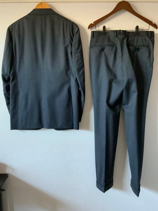 麻布テーラー Azabu Tailor グレー スーツ セットアップ オーダー