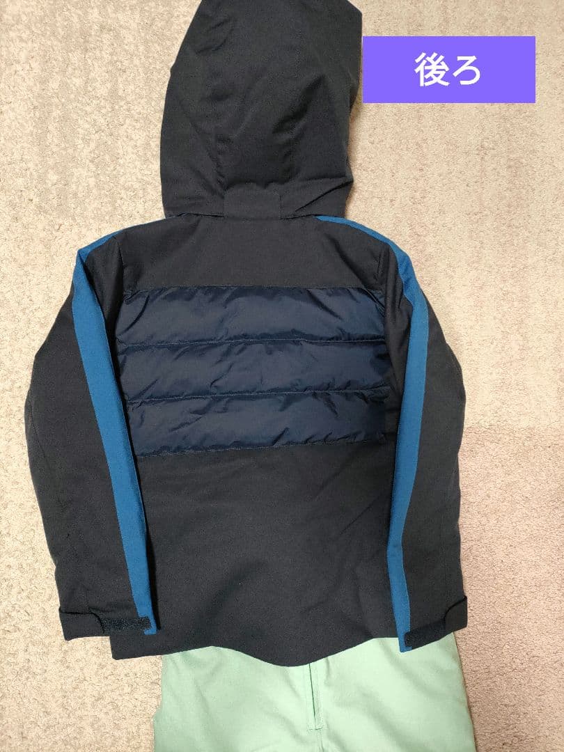 Phenix スキーウェア 130（115〜135cm）ネイビー　ミント