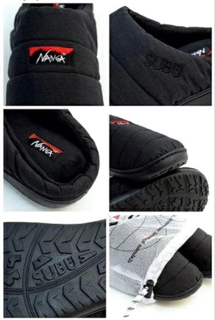 残り1点 ナンガ×スブ メンズ タキビ サンダル サイズ3 スリッパ ベージュ