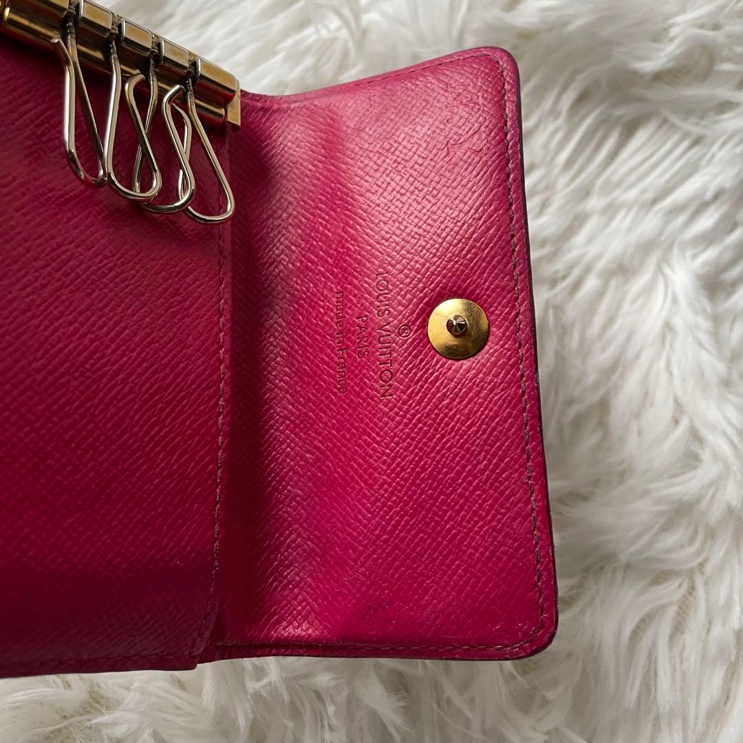 ルイヴィトンミュルティクレ4　 キーケース マルチカラー 黒