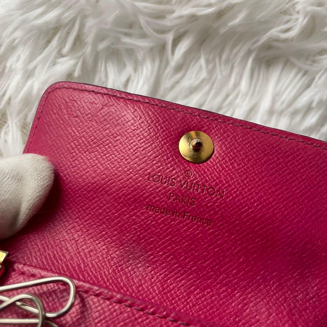 ルイヴィトンミュルティクレ4　 キーケース マルチカラー 黒