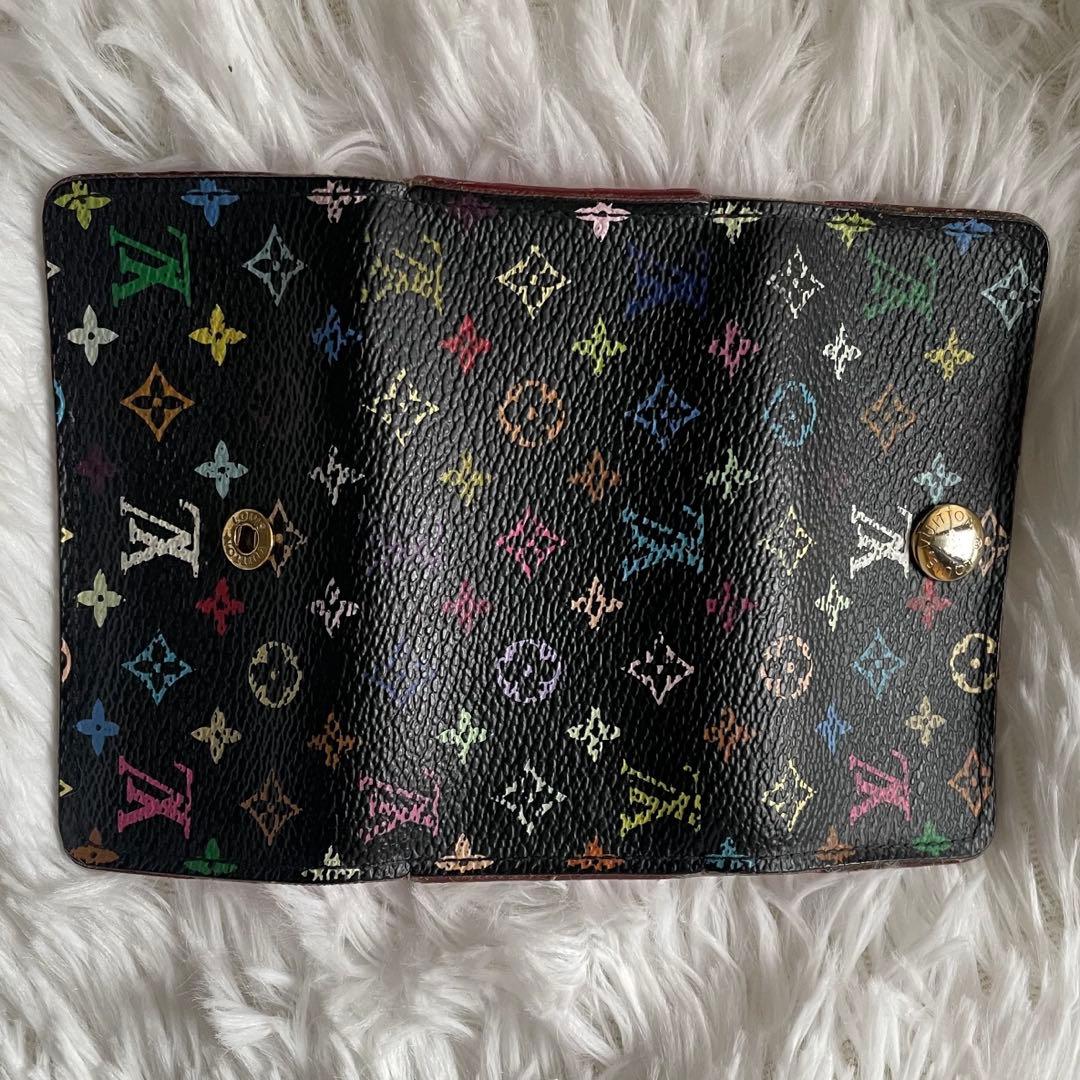 ルイヴィトンミュルティクレ4　 キーケース マルチカラー 黒