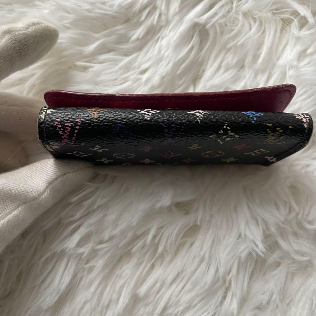 ルイヴィトンミュルティクレ4　 キーケース マルチカラー 黒