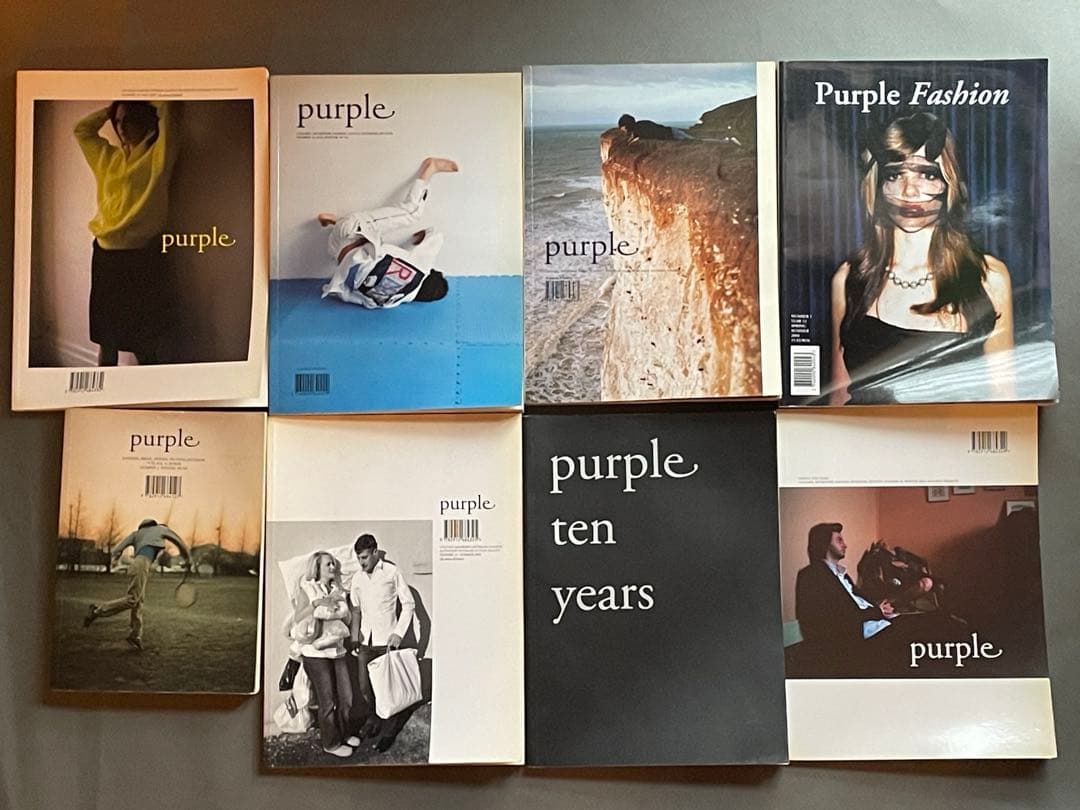 Purple Fashion 雑誌フランス希少 8冊まとめ売り送料込み
